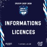Infos Licences - Saison 2025/2026